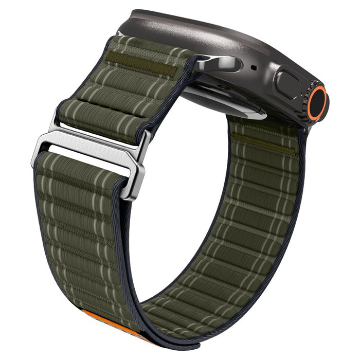 Каишка Spigen WBF0 за Apple Watch 44 / 45 / 46 / 49 мм - зелена