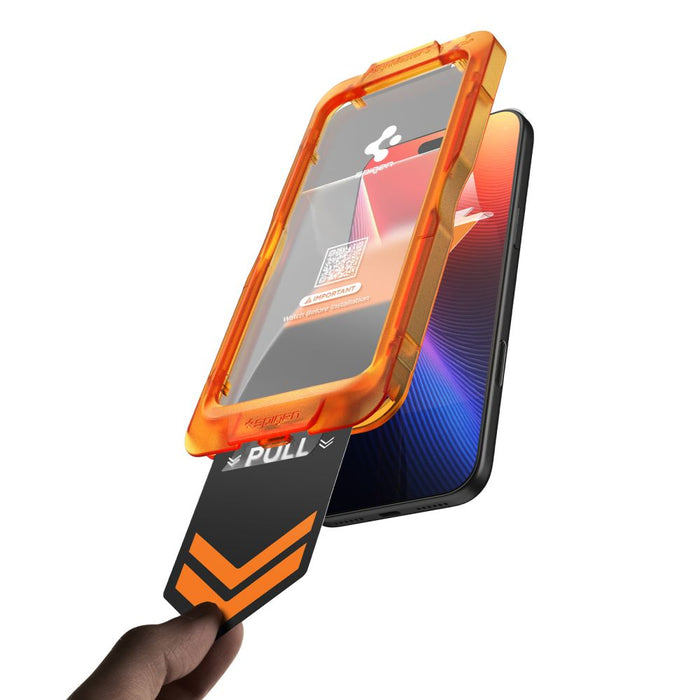Spigen Glas.tR AlignMaster Slim - комплект от 3 закалени стъкла за iPhone 17 Pro