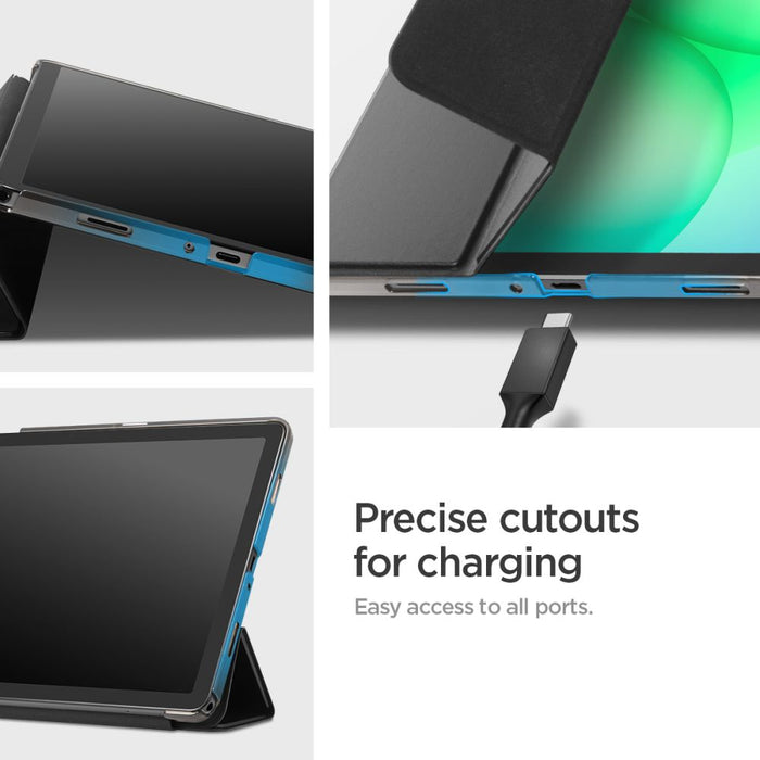 Калъф Spigen Smart Fold за Samsung Galaxy Tab A9+ / A11+ - черен