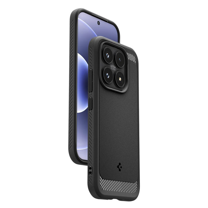 Калъф Spigen Rugged Armor за Xiaomi 17 - черен