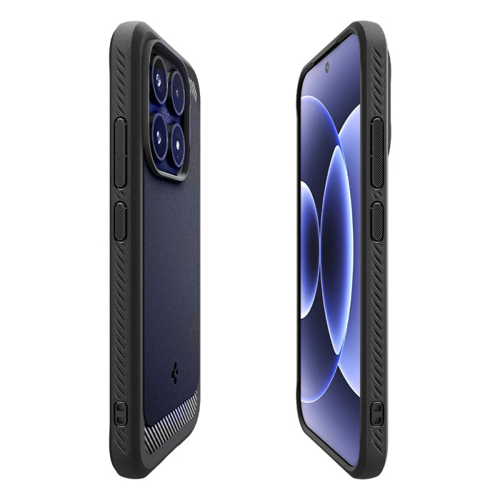 Калъф Spigen Rugged Armor за Xiaomi 17 - черен