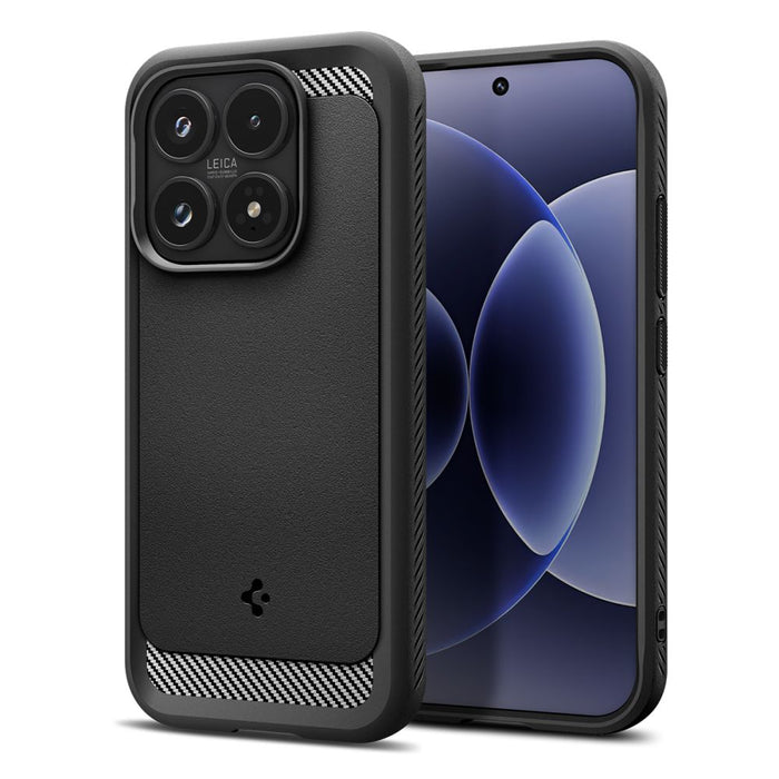 Калъф Spigen Rugged Armor за Xiaomi 17 - черен