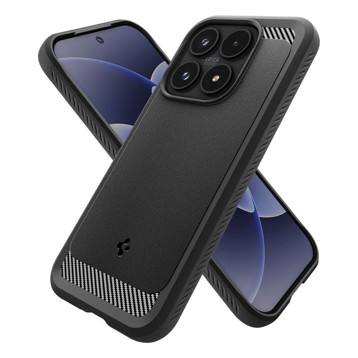 Калъф Spigen Rugged Armor за Xiaomi 17 - черен