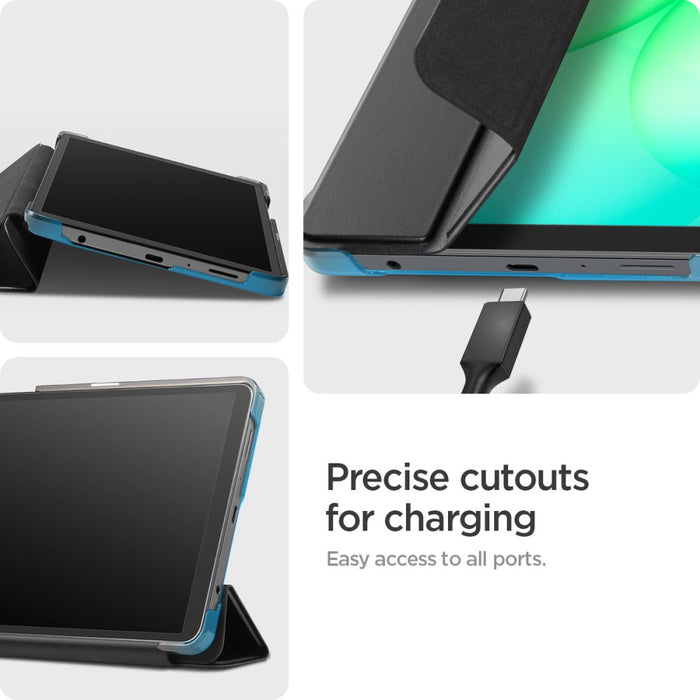 Калъф Spigen Smart Fold за Samsung Galaxy Tab A9 / A11 - черен