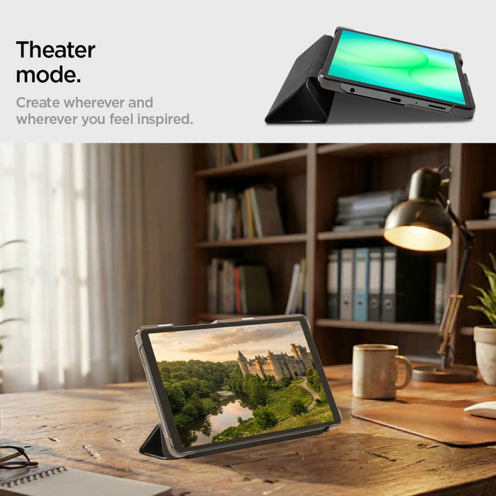 Калъф Spigen Smart Fold за Samsung Galaxy Tab A9 / A11 - черен