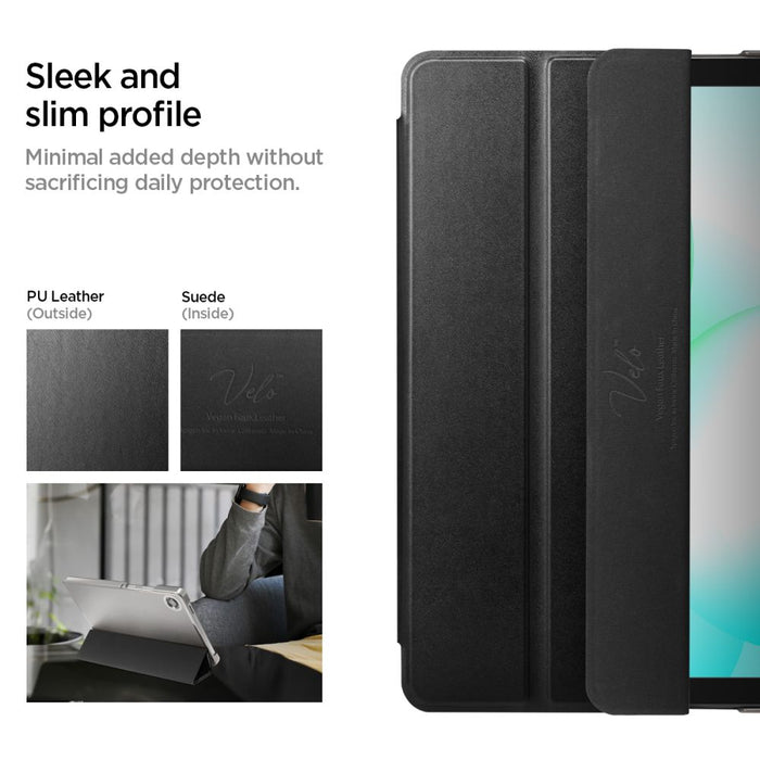 Калъф Spigen Smart Fold за Samsung Galaxy Tab A9 / A11 - черен