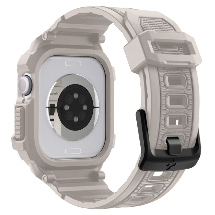 Каишка за Apple Watch Spigen Rugged Armor Pro V2 (46 мм) - бежова