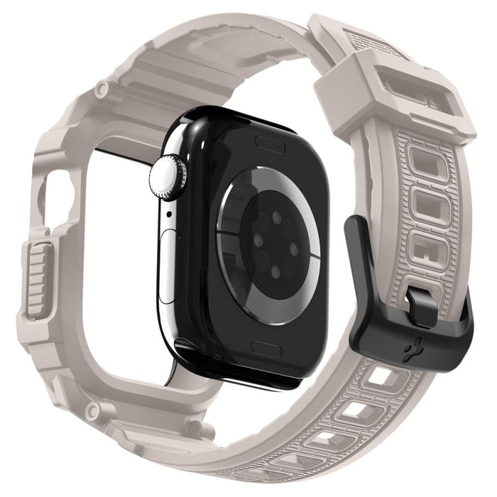 Каишка за Apple Watch Spigen Rugged Armor Pro V2 (46 мм) - бежова