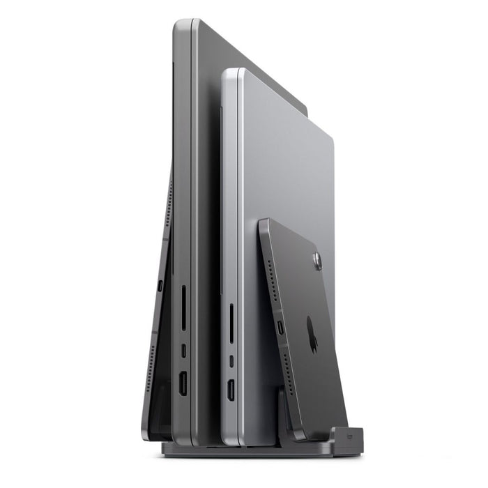 Органайзер за бюро Spigen LD208S4 за лаптопи, таблети, смартфони, клавиатури - сив