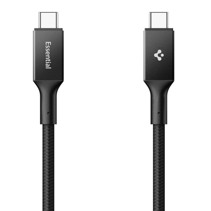 Кабел Spigen Essential EB10015CC USB-C / USB-C 100W 150 см - черен