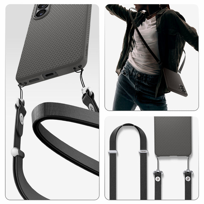 Калъф Spigen Liquid Air за Samsung Galaxy S26 - сив