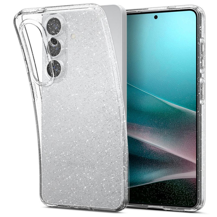 Кейс Spigen с течни кристали за Samsung Galaxy S26 - блясък и прозрачен