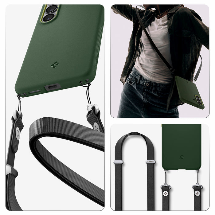 Калъф Spigen Nano Pop Mag MagSafe за Samsung Galaxy S26 - зелен