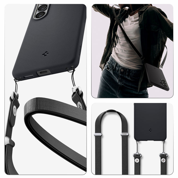 Калъф Spigen Nano Pop Mag MagSafe за Samsung Galaxy S26 - черен