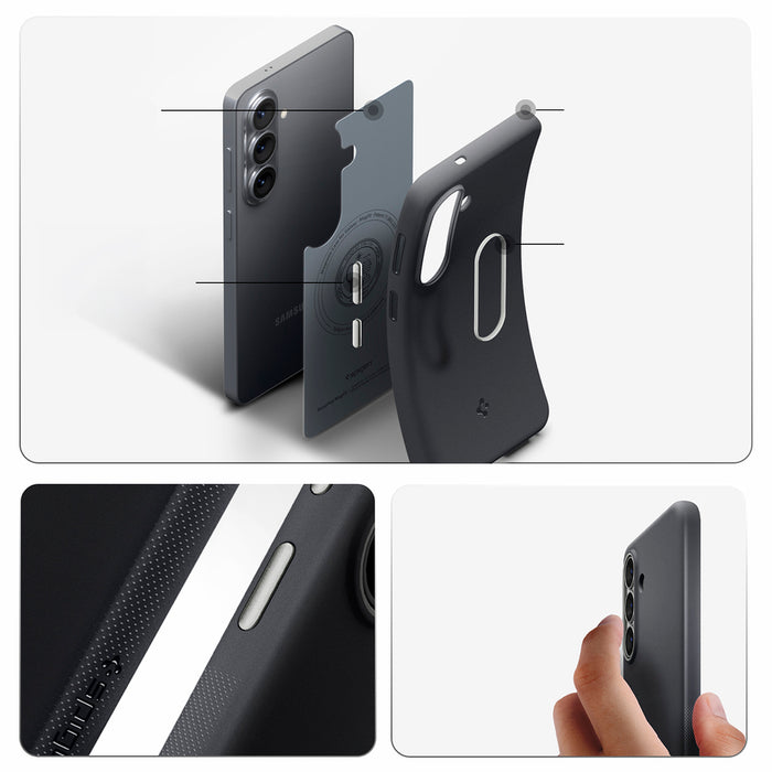 Калъф Spigen Nano Pop Mag MagSafe за Samsung Galaxy S26 - черен