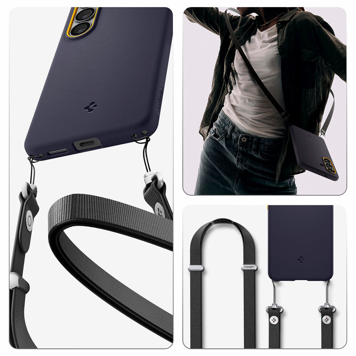Калъф Spigen Nano Pop Mag MagSafe за Samsung Galaxy S26 - син