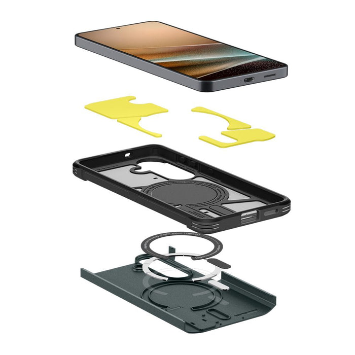 Калъф Spigen Tough Armor Mag MagSafe за Samsung Galaxy S26 - зелен