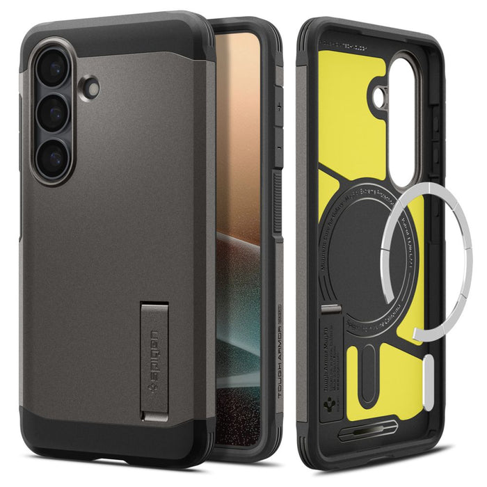 Калъф Spigen Tough Armor Mag MagSafe за Samsung Galaxy S26 - сив