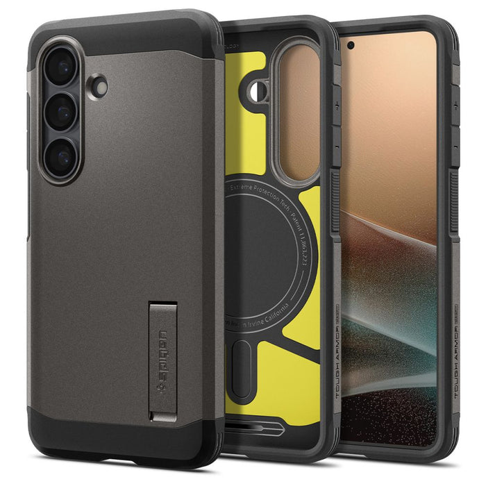 Калъф Spigen Tough Armor Mag MagSafe за Samsung Galaxy S26 - сив