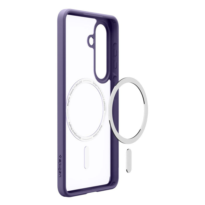 Калъф Spigen Ultra Hybrid Mag MagSafe за Samsung Galaxy S26 - прозрачен лилав