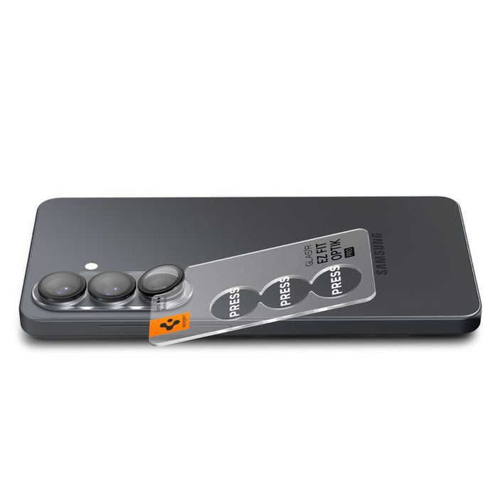Spigen Glas.Tr Ez Fit Optik Pro HD Camera Cover - комплект от 2 броя за Samsung Galaxy S26 - черен