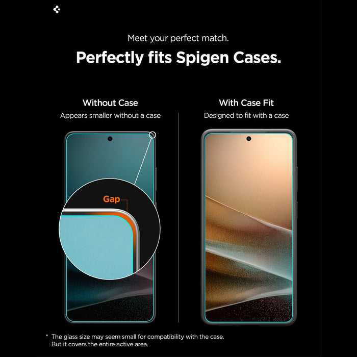 Закалено стъкло Spigen Glas.Tr Ez Fit Pro HD за Samsung Galaxy S26