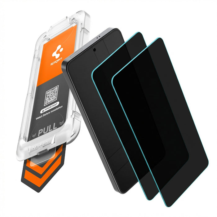 Spigen Glas.Tr Ez Fit Pro HD Privacy Glass Pack от 2 броя за Samsung Galaxy S26