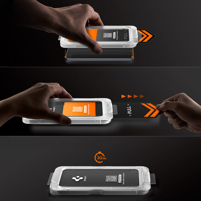 Spigen Glas.Tr Ez Fit Pro HD Privacy Glass Pack от 2 броя за Samsung Galaxy S26