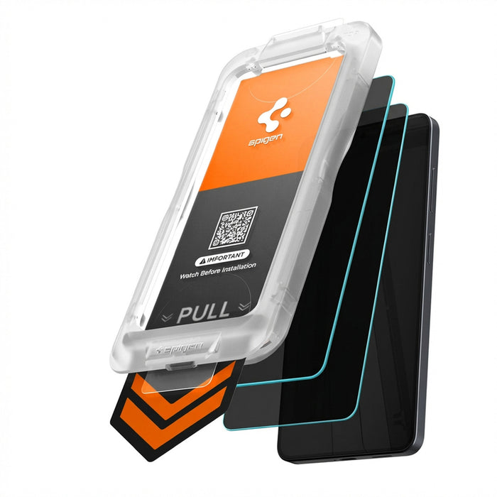 Spigen Glas.Tr Ez Fit Pro HD Privacy Glass Pack от 2 броя за Samsung Galaxy S26