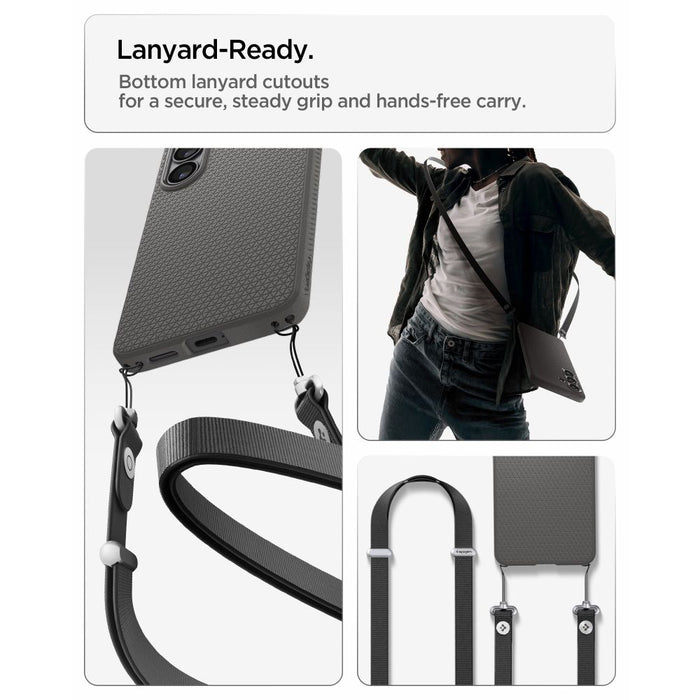 Калъф Spigen Liquid Air за Samsung Galaxy S26+ - сив