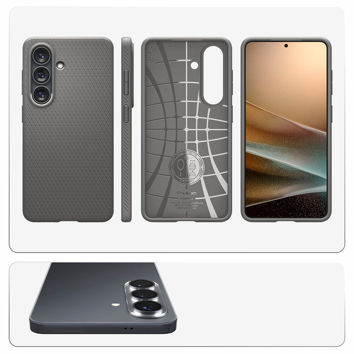 Калъф Spigen Liquid Air за Samsung Galaxy S26+ - сив