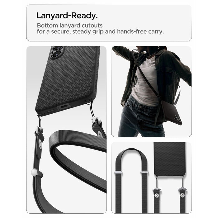 Калъф Spigen Liquid Air за Samsung Galaxy S26+ - матово черен