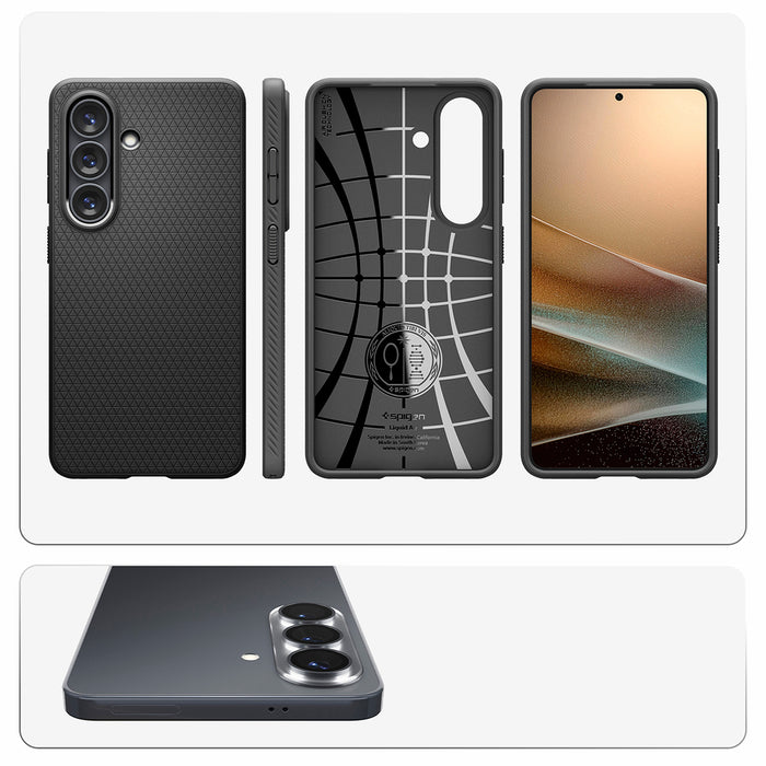 Калъф Spigen Liquid Air за Samsung Galaxy S26+ - матово черен