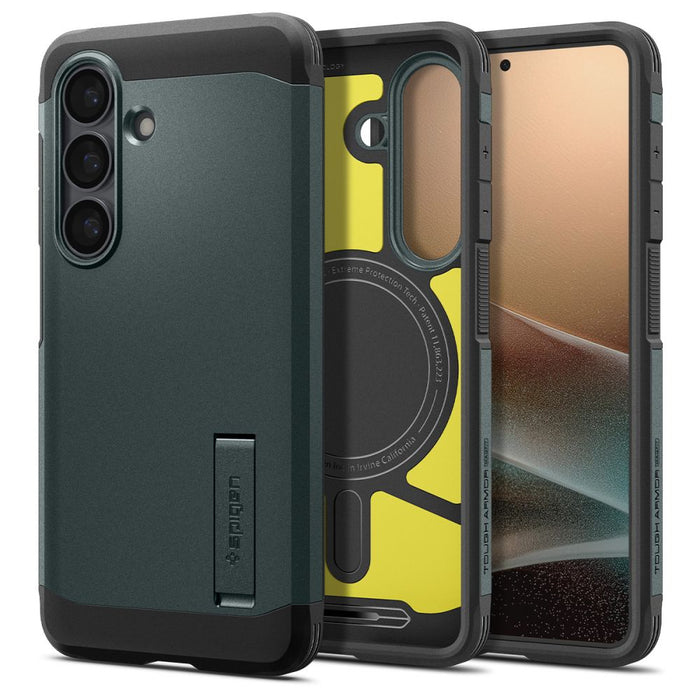 Калъф Spigen Tough Armor Mag MagSafe за Samsung Galaxy S26+ - зелен