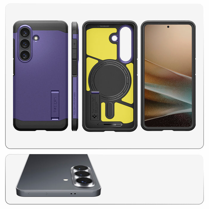Калъф Spigen Tough Armor Mag MagSafe за Samsung Galaxy S26+ - лилав