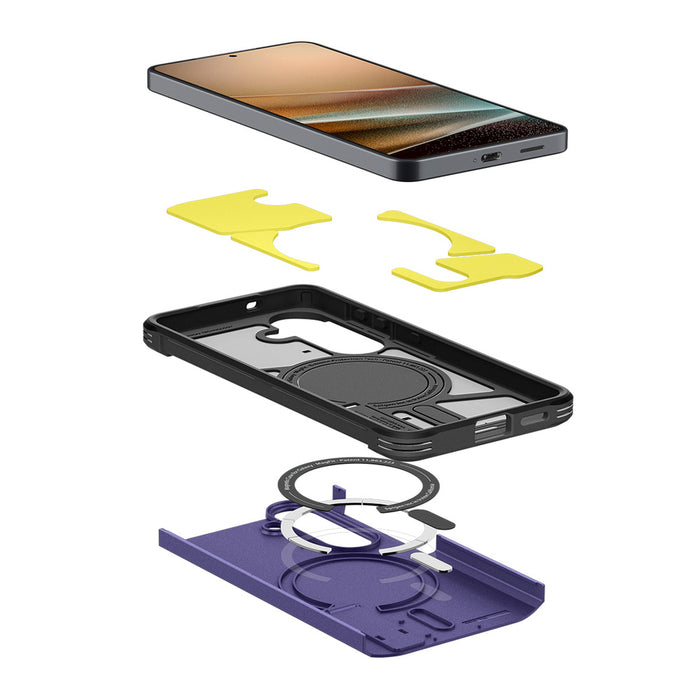 Калъф Spigen Tough Armor Mag MagSafe за Samsung Galaxy S26+ - лилав