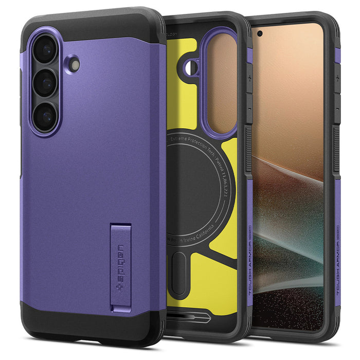 Калъф Spigen Tough Armor Mag MagSafe за Samsung Galaxy S26+ - лилав
