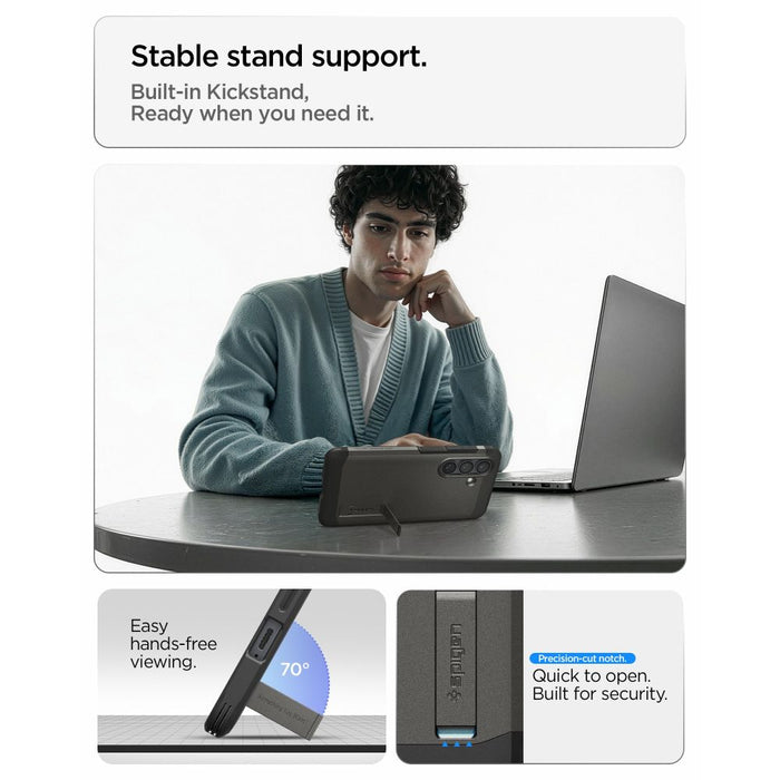 Калъф Spigen Tough Armor Mag MagSafe за Samsung Galaxy S26+ - сив