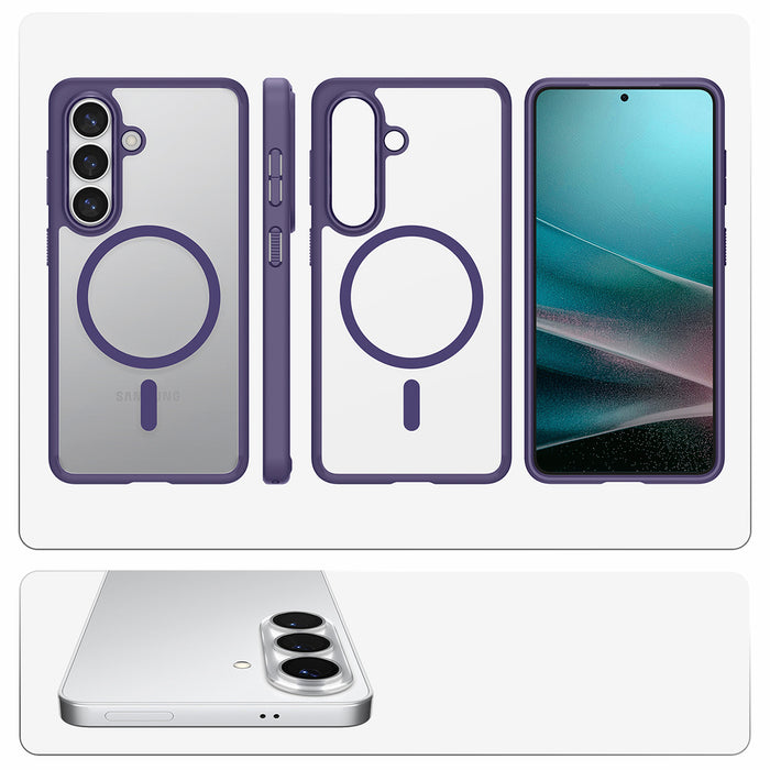 Калъф Spigen Ultra Hybrid Mag MagSafe за Samsung Galaxy S26+ - прозрачен, тъмносин