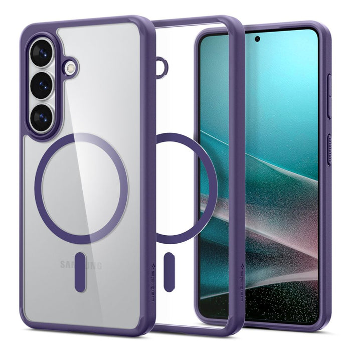 Калъф Spigen Ultra Hybrid Mag MagSafe за Samsung Galaxy S26+ - прозрачен, тъмносин