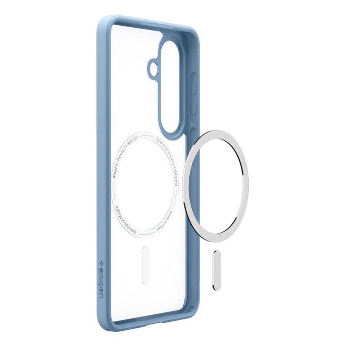 Калъф Spigen Ultra Hybrid Mag MagSafe за Samsung Galaxy S26+ - прозрачен син