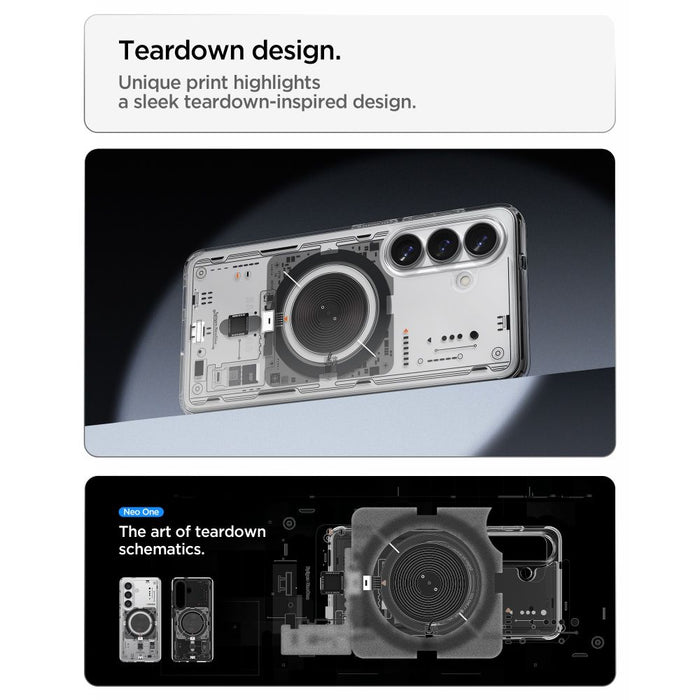 Калъф Spigen Ultra Hybrid Mag MagSafe за Samsung Galaxy S26+ Neo One - прозрачен
