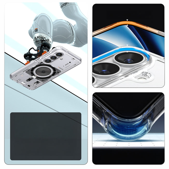 Калъф Spigen Ultra Hybrid Mag MagSafe за Samsung Galaxy S26+ Neo One - прозрачен