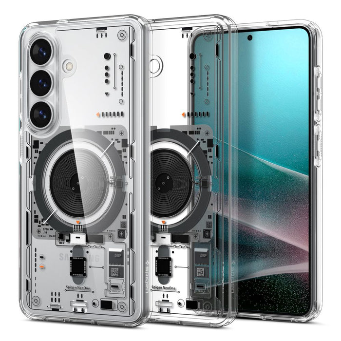 Калъф Spigen Ultra Hybrid Mag MagSafe за Samsung Galaxy S26+ Neo One - прозрачен