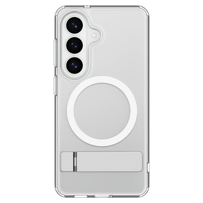 Калъф Spigen Ultra Hybrid S Mag MagSafe за Samsung Galaxy S26+ - прозрачен и бял