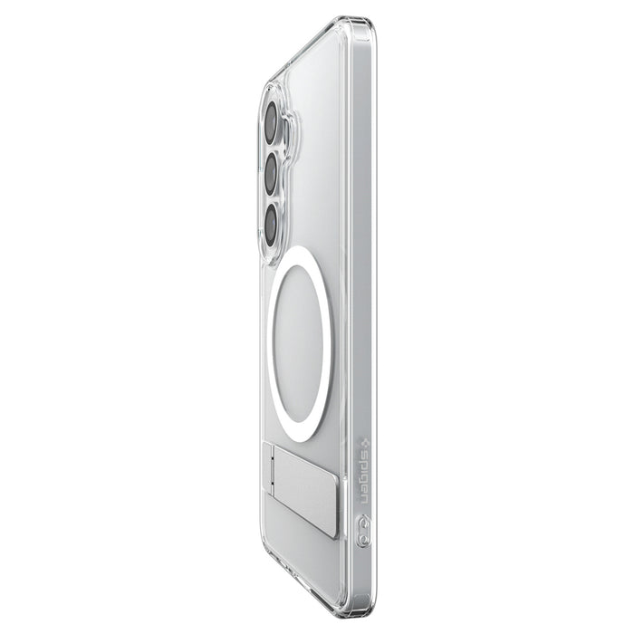Калъф Spigen Ultra Hybrid S Mag MagSafe за Samsung Galaxy S26+ - прозрачен и бял