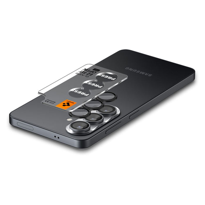 Spigen Glas.Tr Ez Fit Optik Pro HD Camera Cover - комплект от 2 броя за Samsung Galaxy S26+ - черен
