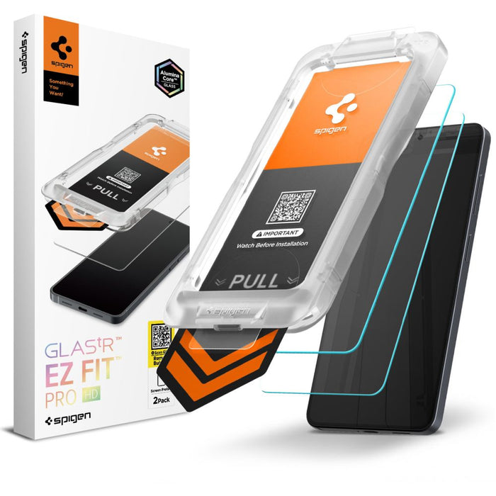Spigen Glas.Tr Ez Fit Pro HD закалено стъкло за Samsung Galaxy S26+ (2 броя)