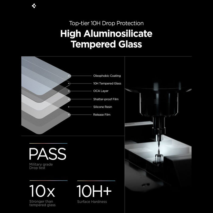 Spigen Glas.Tr Ez Fit Pro HD закалено стъкло за Samsung Galaxy S26+ (2 броя)