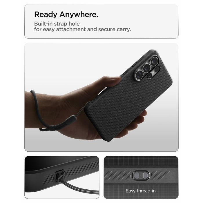 Калъф Spigen Liquid Air за Samsung Galaxy S26 Ultra - черен